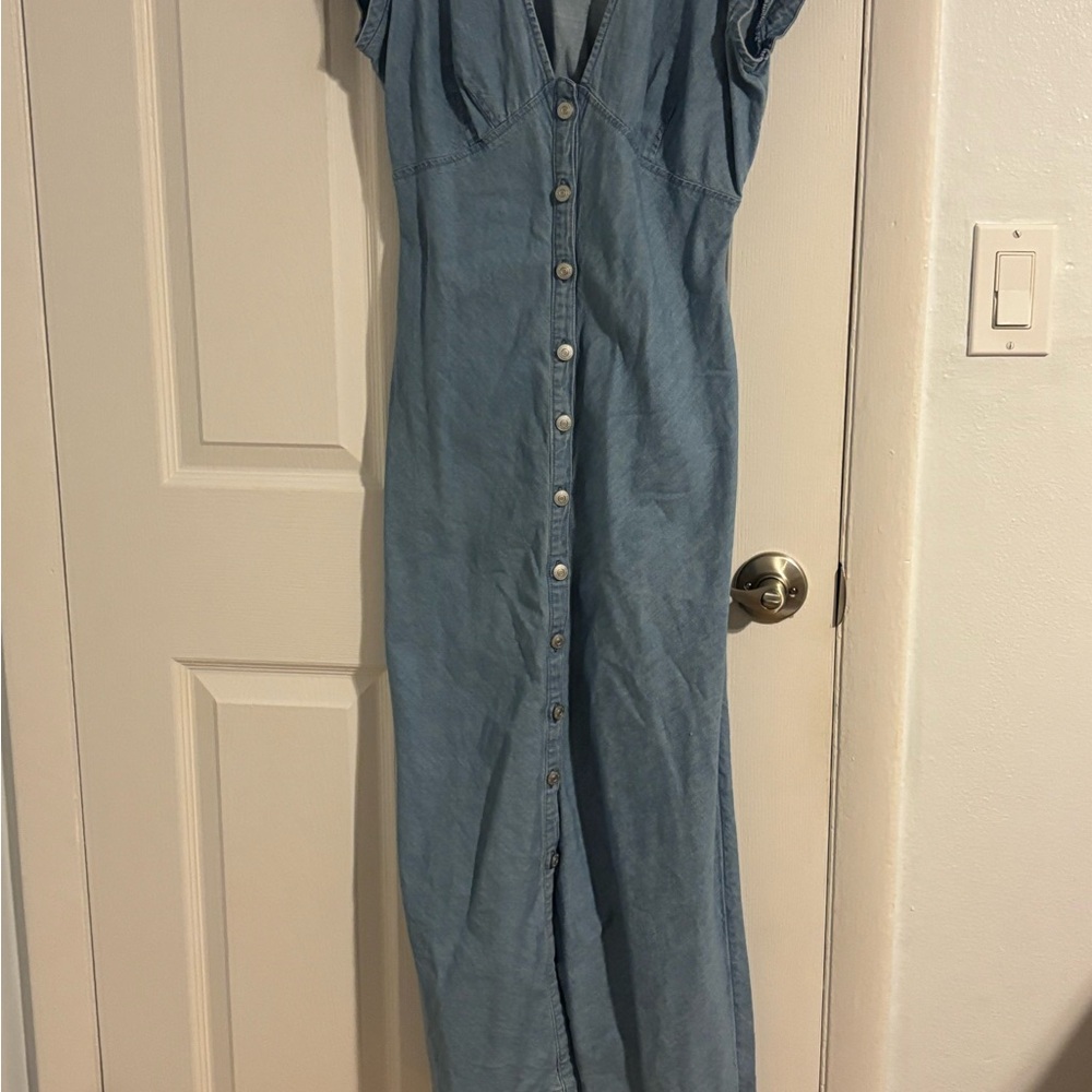 Free People Denim Blue Dress